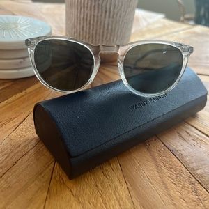 Brand new Warby Parker Haskell glasses *crystal